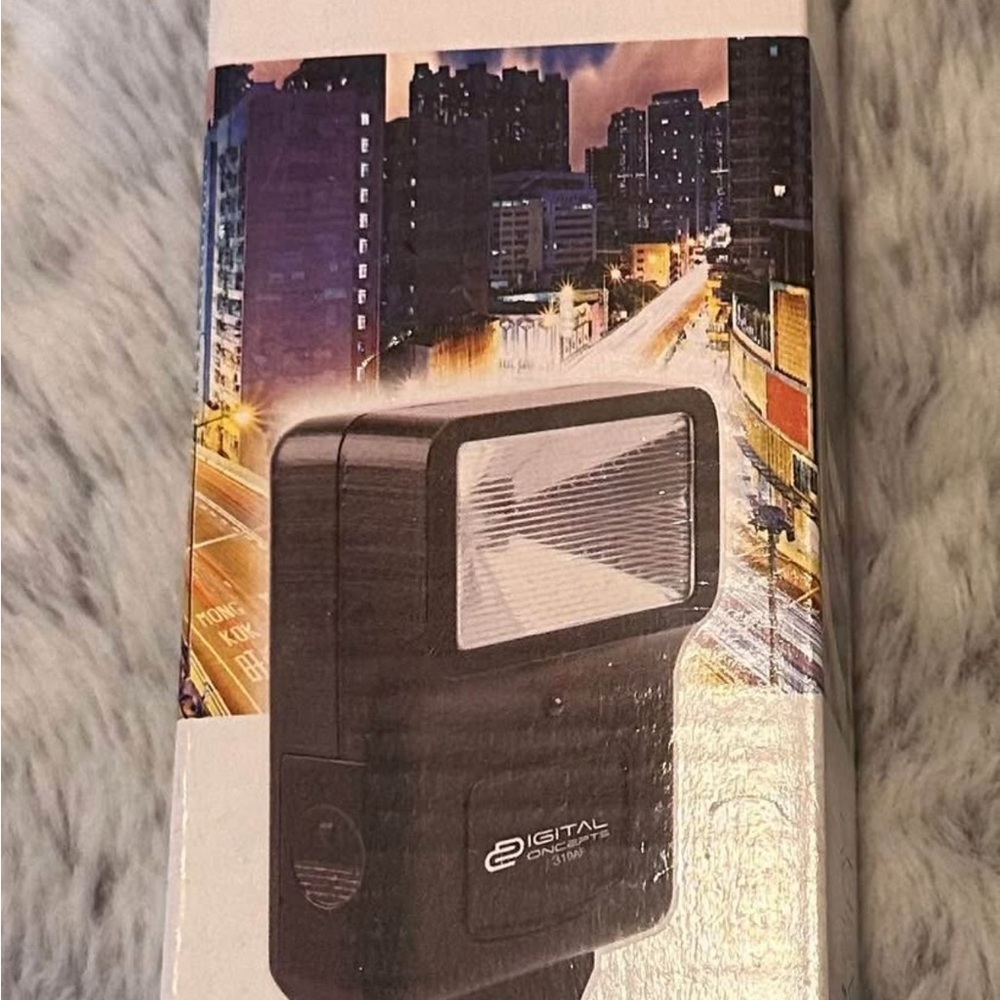 Black Camera Flash